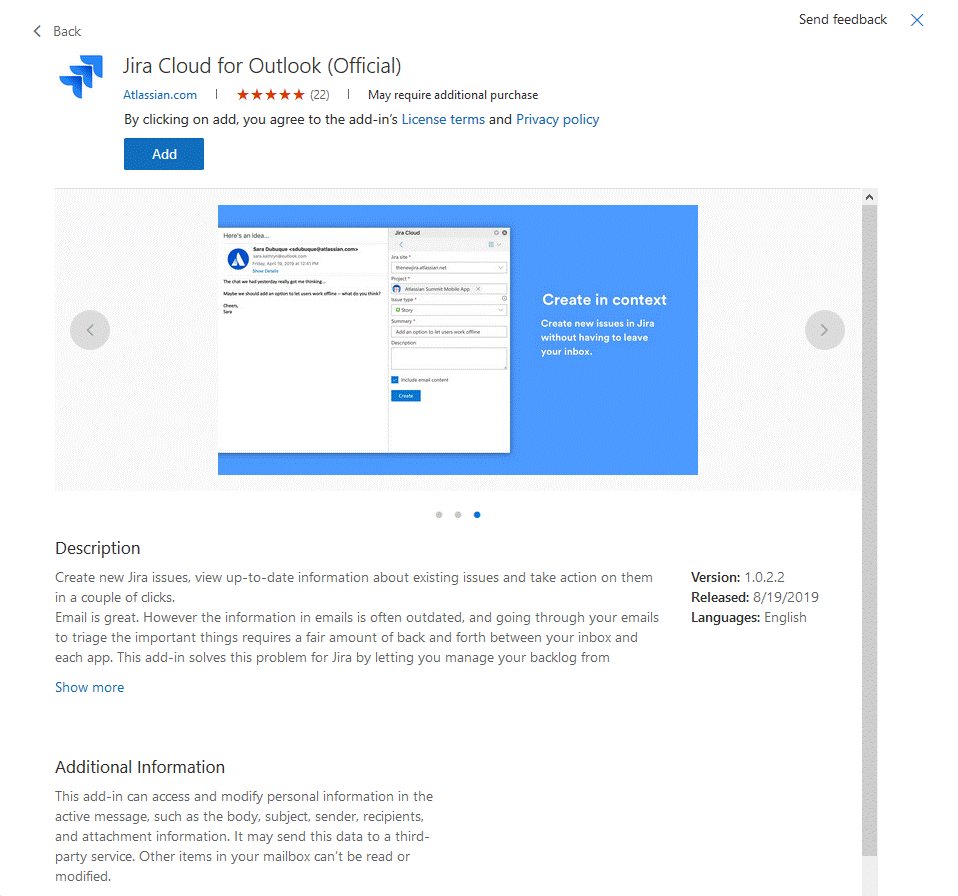 Jira for Outlook.gif