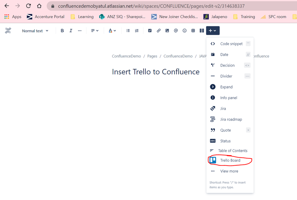 Confluence to Trello Board.PNG