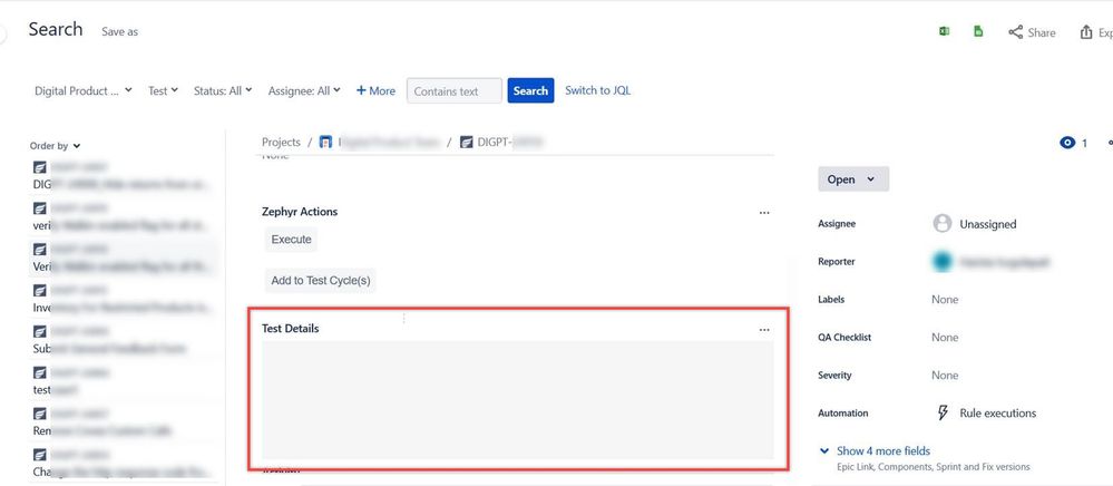 Microsoft Edge-Jira issue with Test Details field.jpg