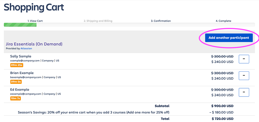 Add a participant in cart.png