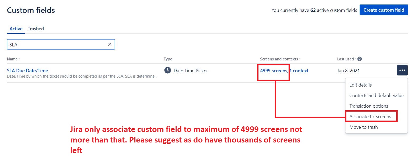 Does custom Field (of type Date Time Picker) can o...