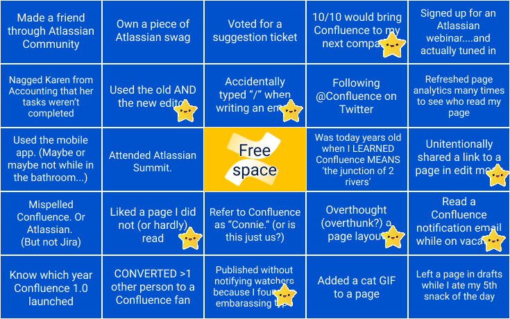 Confluence Bingo.png