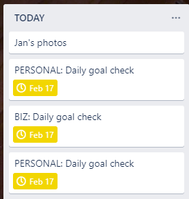 trello Today list.PNG