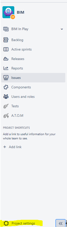 Epic status - go to project settings.PNG