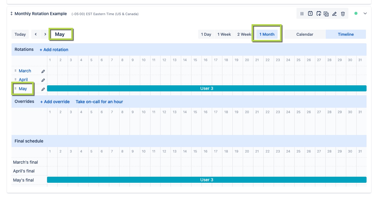Solved: Is there a way to set up a calendar month rotation...