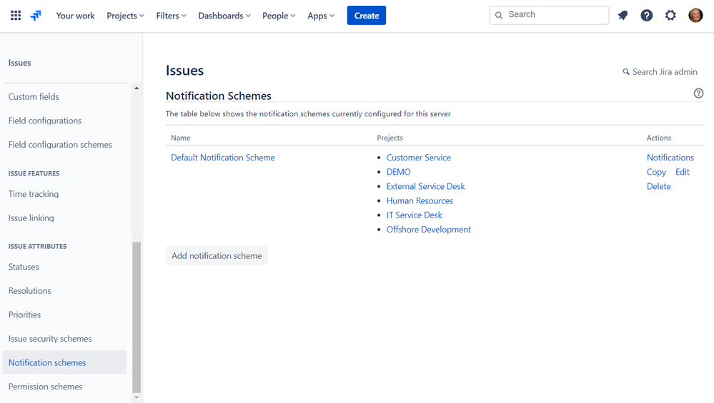 notification-schemes notification-schemes