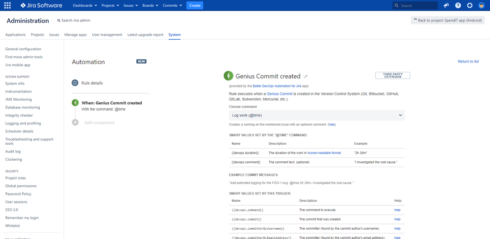 devops-automation-rule-genius-commit-created
