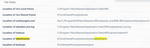 File path created in application.PNG