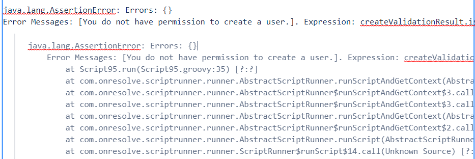 Create User error.PNG