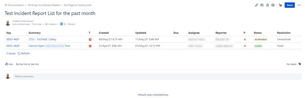 jira filter showing incidents filtered by past month.jpg