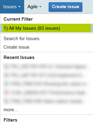Jira Issues Menu with Last Filter.png