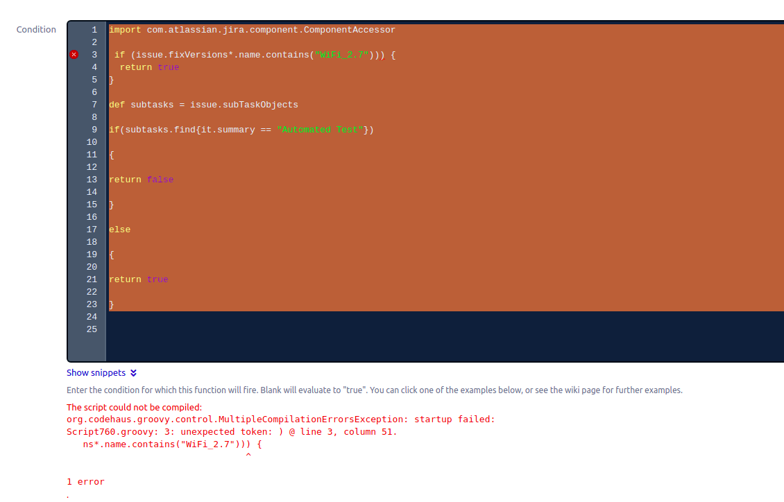 Solved: Script Runner Post function : Creates sub-task aut...