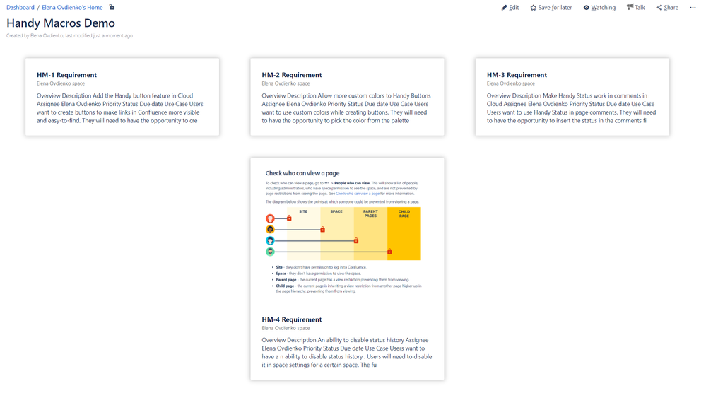 Displaying Handy Cards for pages by labels within a certain space.PNG