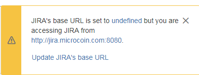 JIRA warning Base URL.PNG