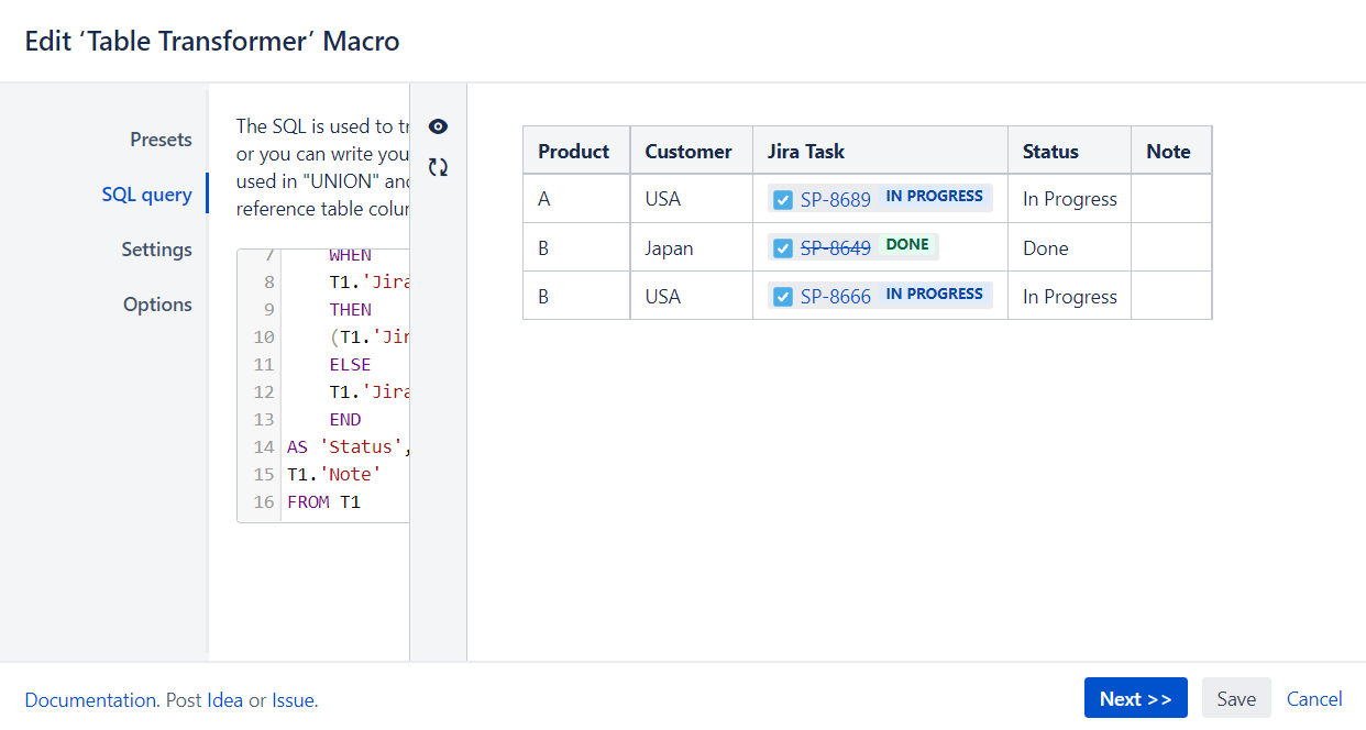 Solved: Table transformer to do string operations on Jira ...