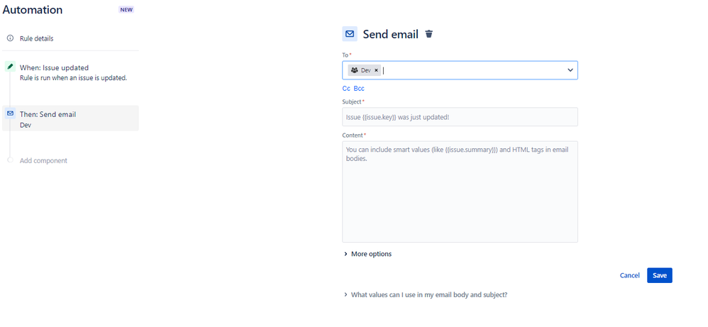 Automation Rule - Email Dev Group.PNG