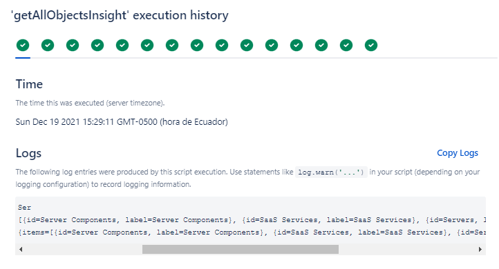 The endpoint shows no errors, and returns the matches found, but the field is not loaded with the new value..PNG