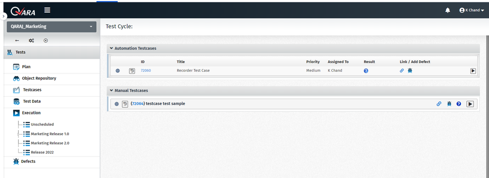 An Overview of Testcases and Defects in QARAJ Add-On 1.png