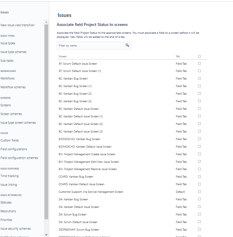 2021-12-30 09_03_37-Associate field Project Status to screens - JIRA.png