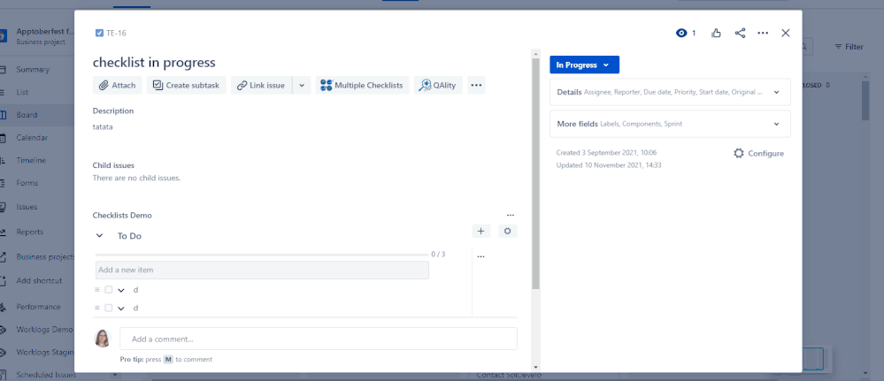 How to create a global template + add jql.gif