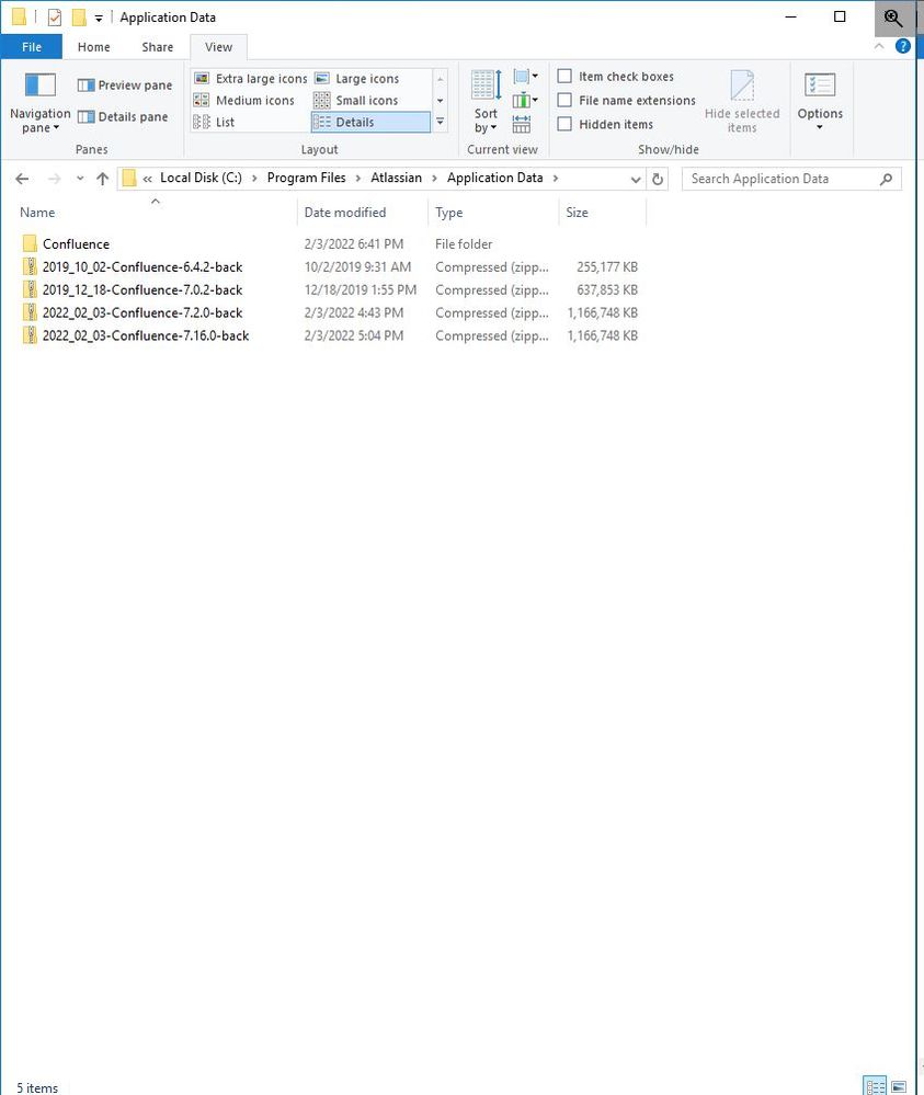 Home Directory with Backup file.JPG