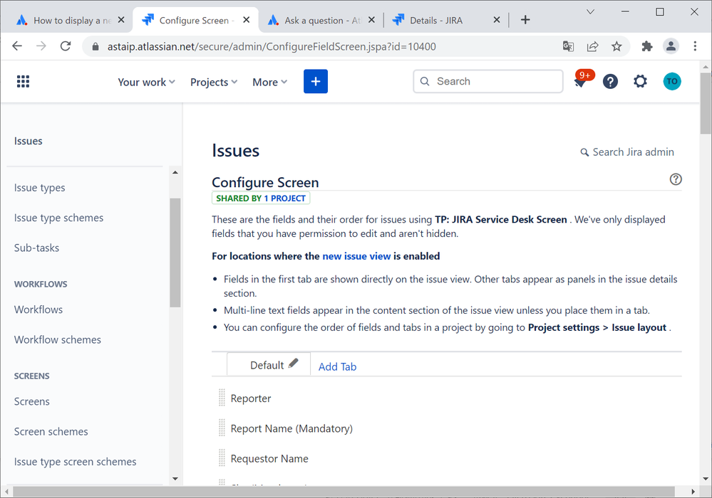 Issues_Configure Screen.png