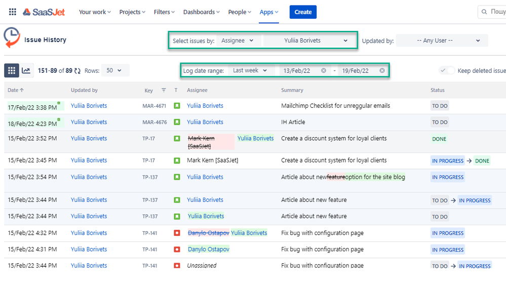 Issue history for assignee.png