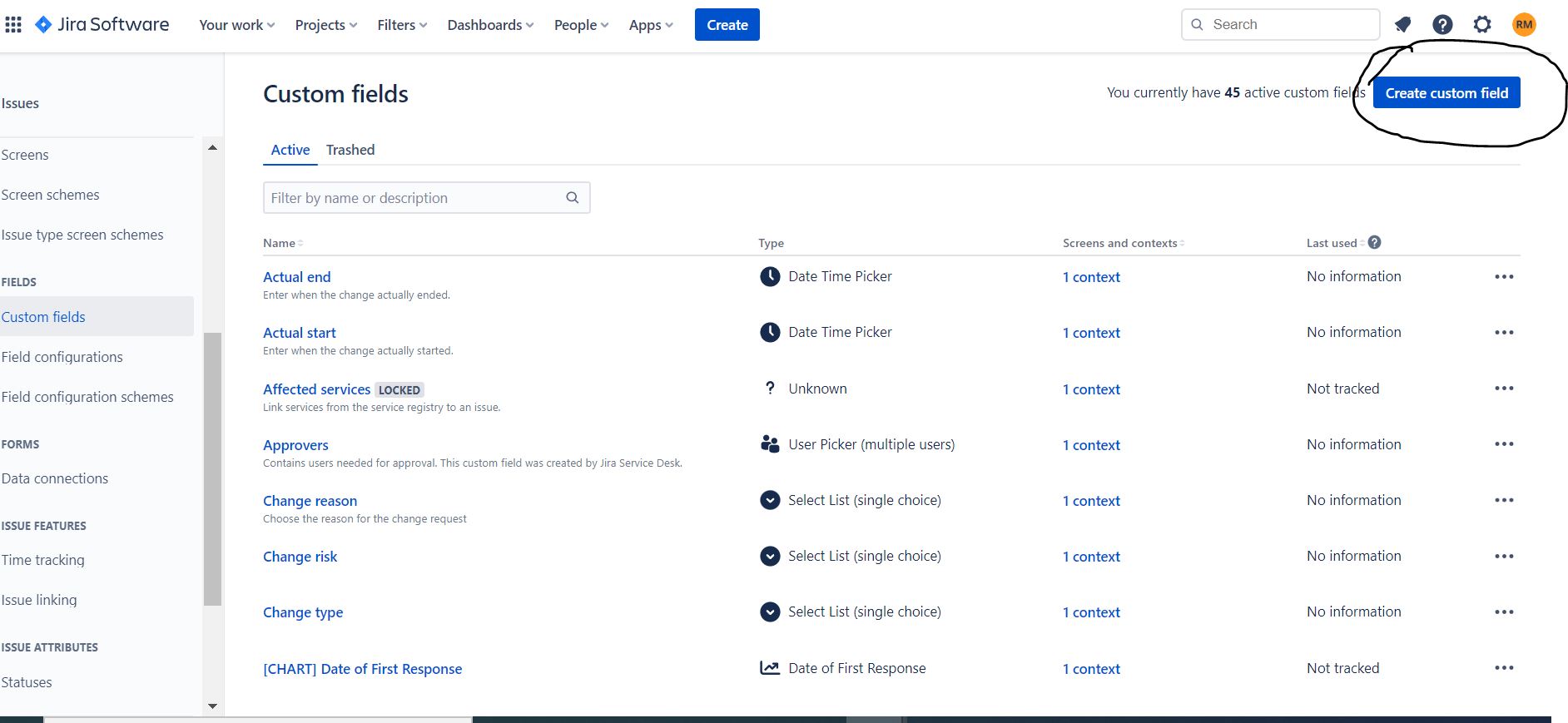 Solved: How to see Jira standard/custom Fields in Next Gen