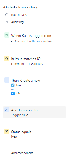 Solved: Create a new task triggered by a comment and autom...