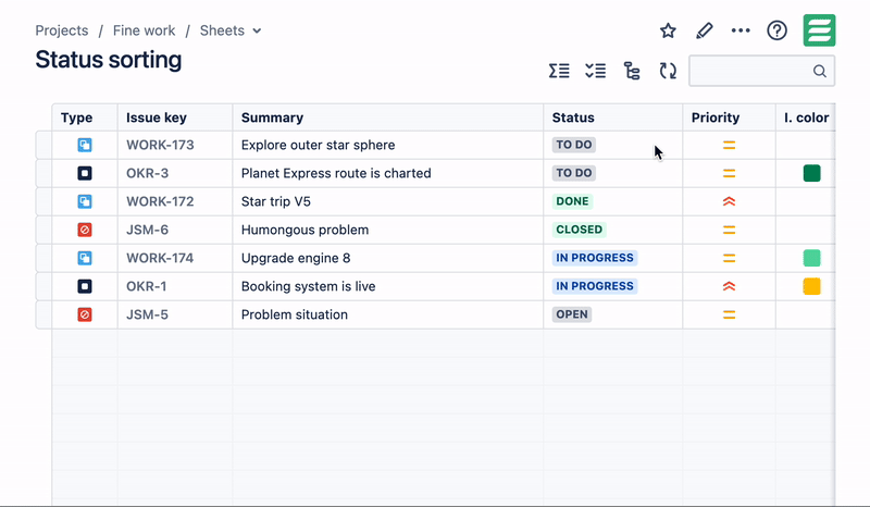 status-sorting.gif