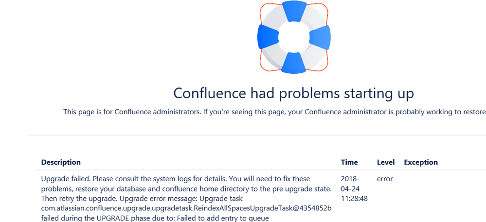 confluence_starting up issue.png