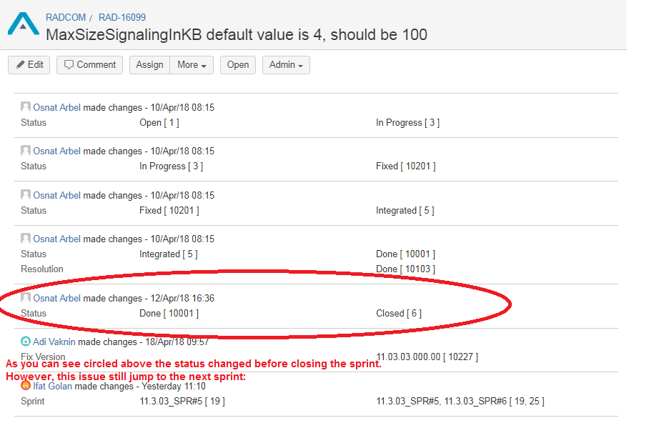 Closed issue move to the next sprint.png