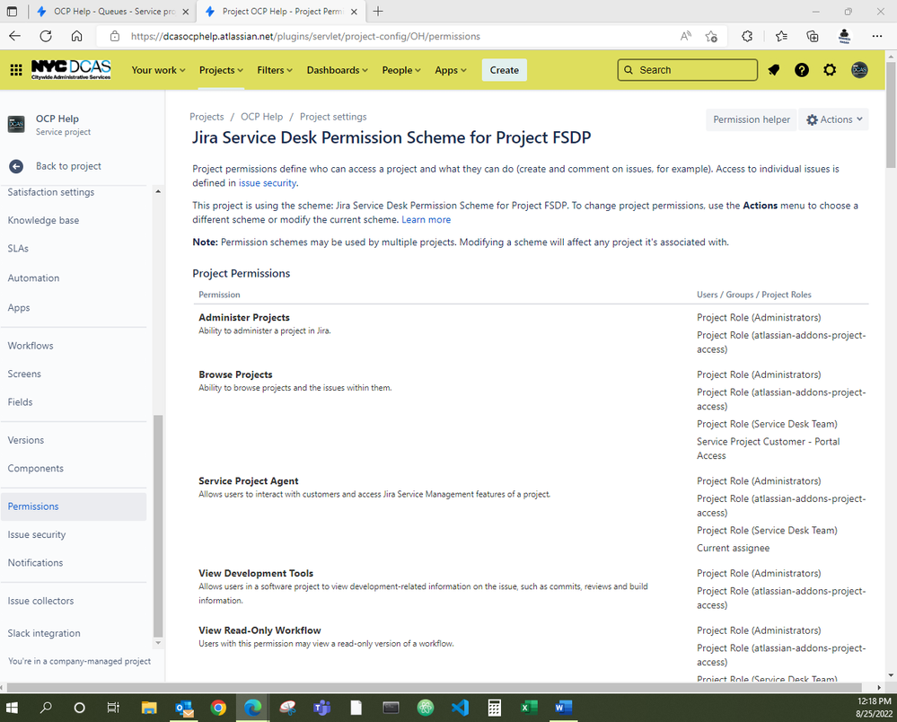 Jira Service Desk Permission Scheme.PNG