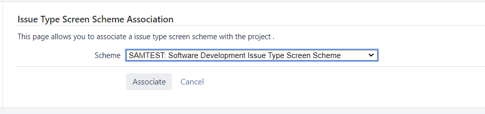 Samtest development issue type screenscheme.PNG