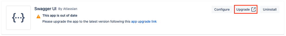 Swagger UI app upgrade row.png