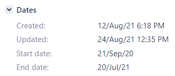 Option to change Date for Created vs Resolved Issu...