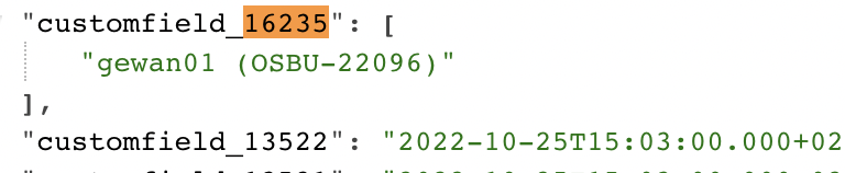 Show Attributes from Insight via REST Api