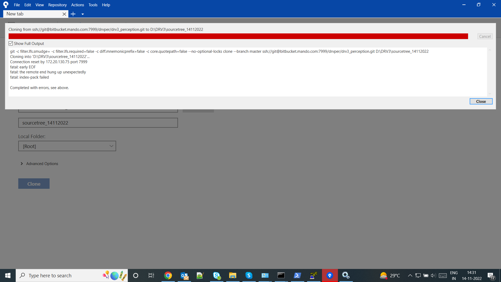 Solved: I'm unable to download repository