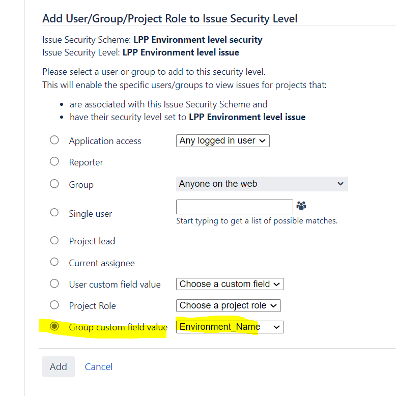 Custom Field for JIRA Issue level security.PNG