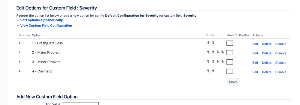 Monosnap Edit Options for Custom Field _ Severity - Jira 2023-01-22 15-15-06.png