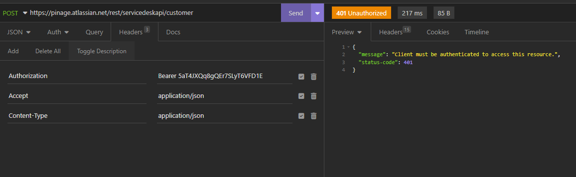 Create a User via the API
