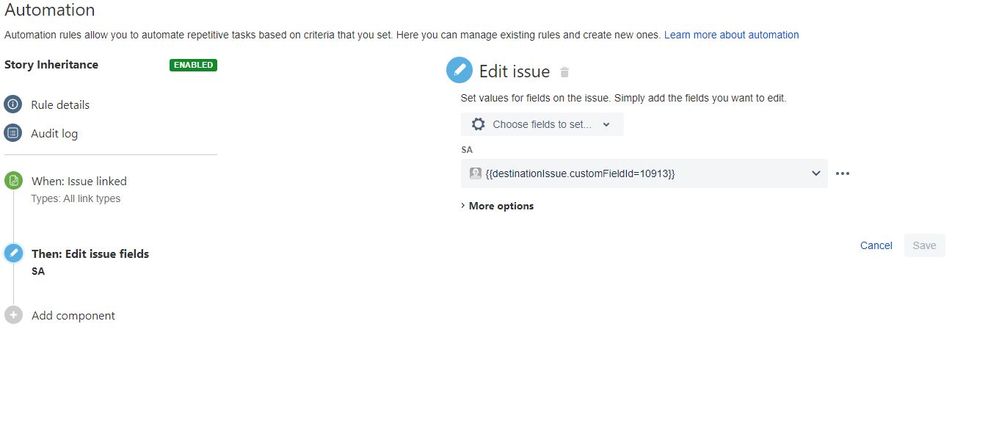 Linked issue Automation2.JPG