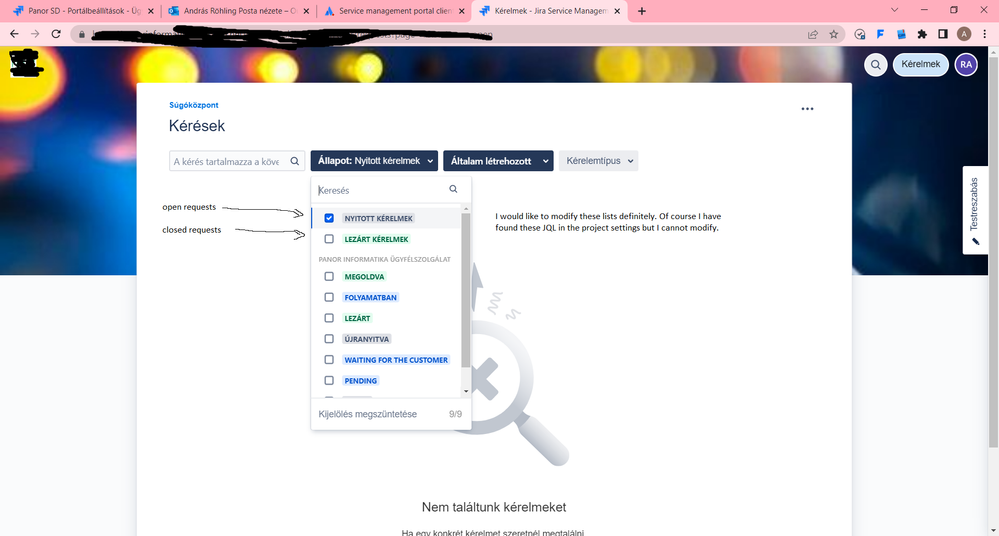 JIRA portál szűrő 1.png