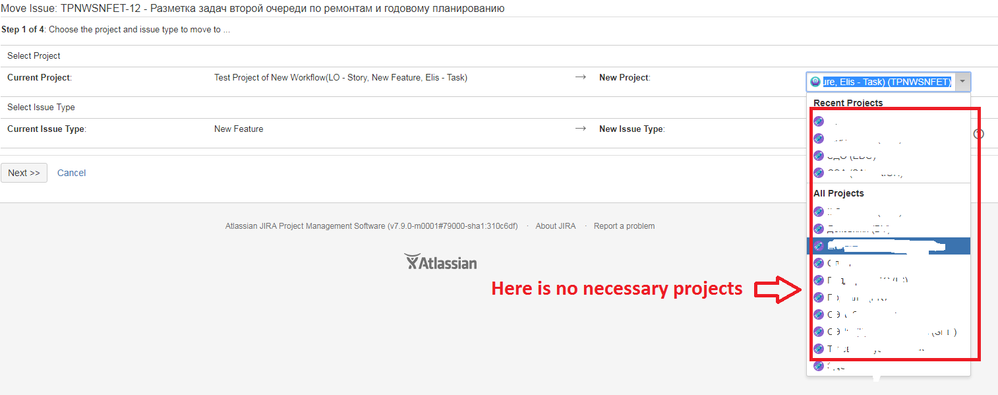 List of projects in move action.png