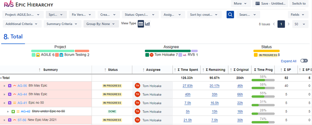 Epic Hierarchy - Gadget - Summary - Open Epics.PNG