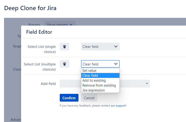 deep-clone-for-jira_field-editor_clear-select-list.png