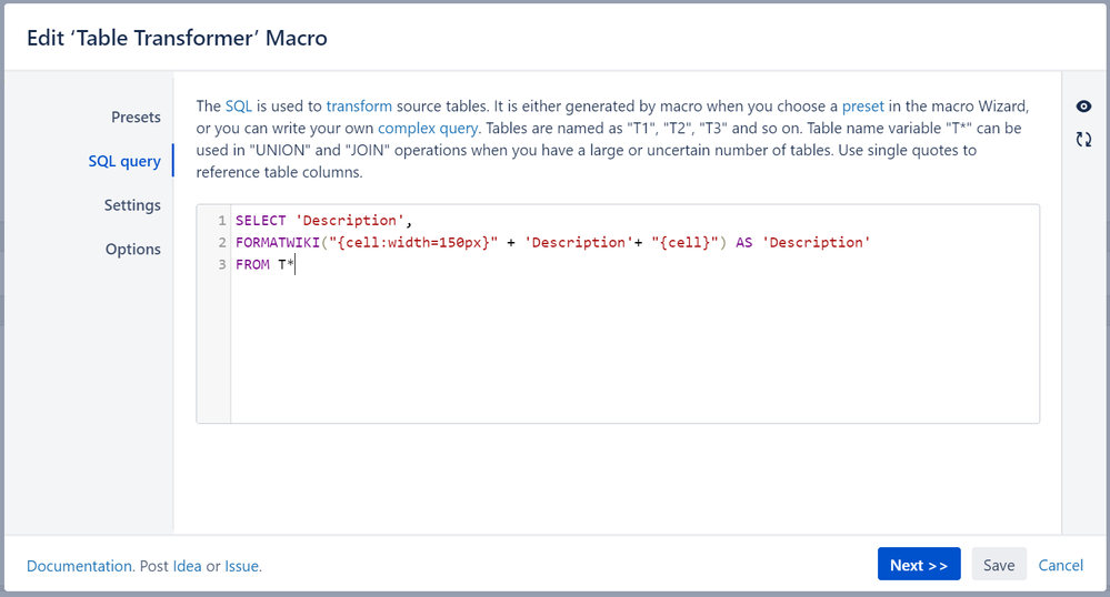 Table Transformer query.PNG