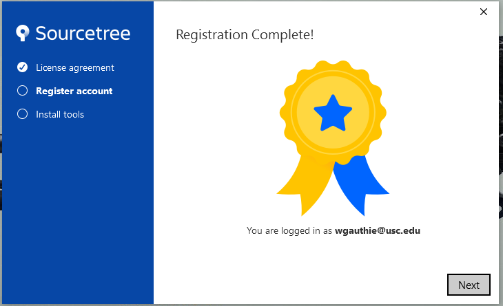 sourcetreeRegistrationSuccessfulStuck.PNG