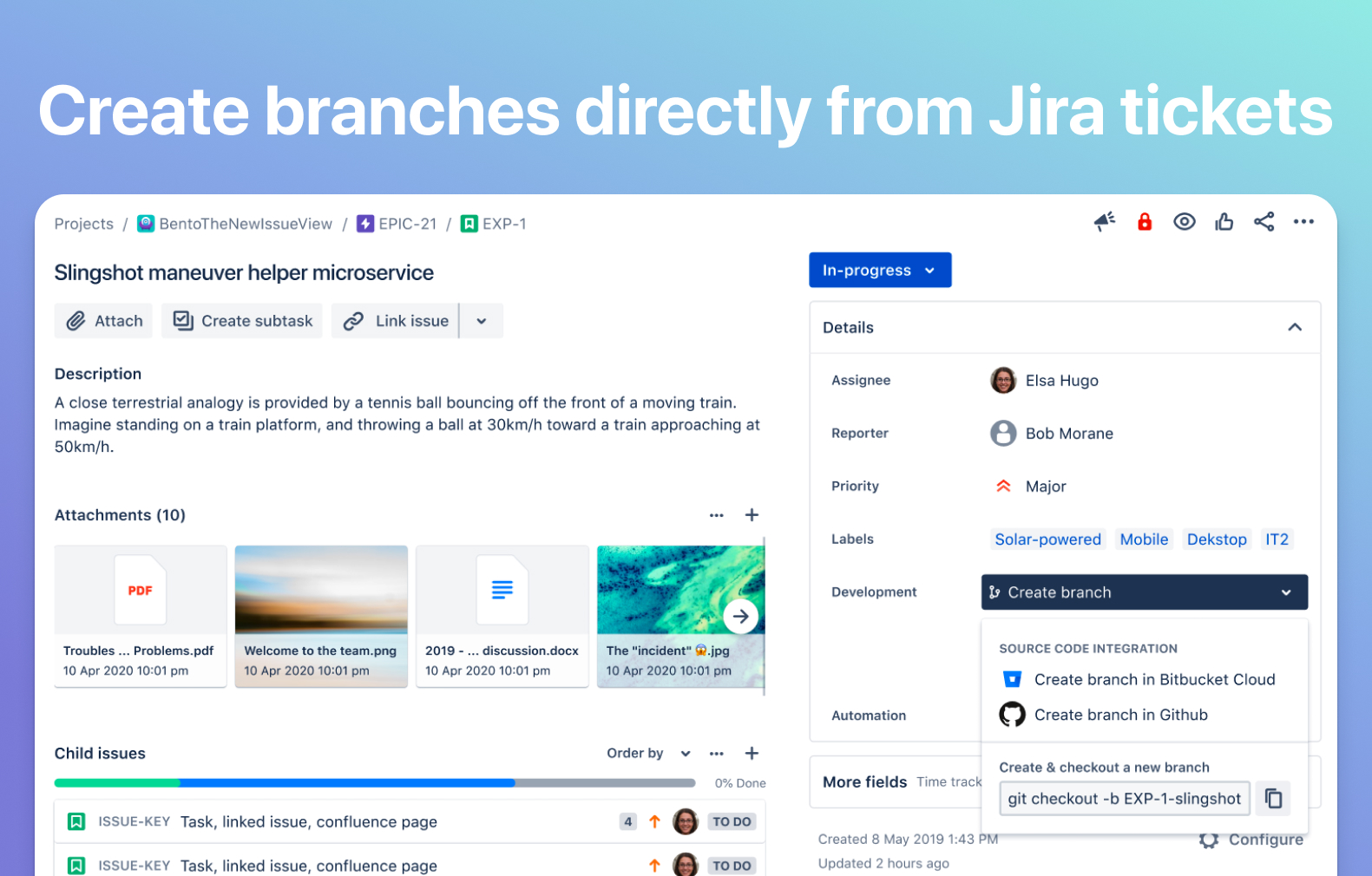github for jira