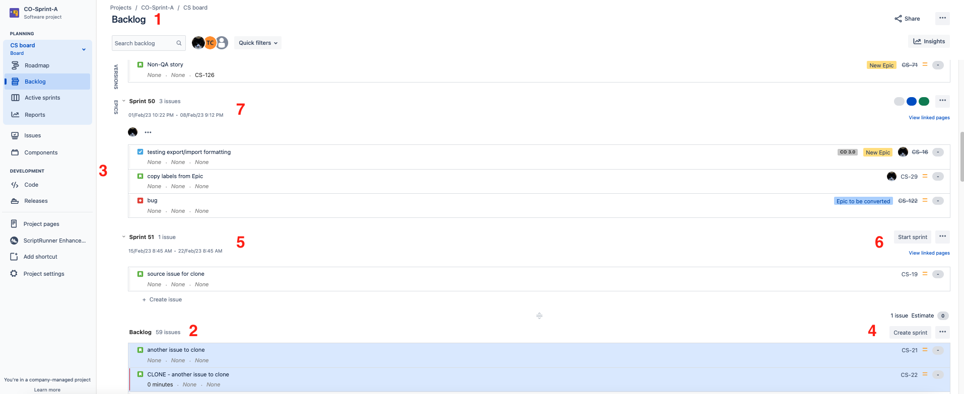 Solved: Crear backlog y sprints